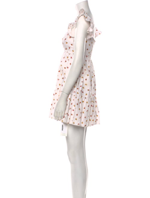 Reformation Floral Print Mini Dress