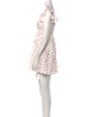 Reformation Floral Print Mini Dress