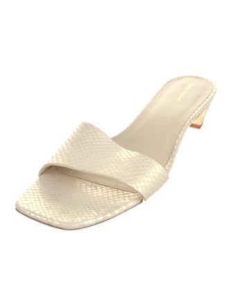 Reformation Leather Slides