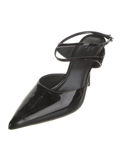 Reformation Patent Leather Mules