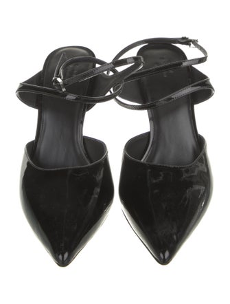 Reformation Patent Leather Mules