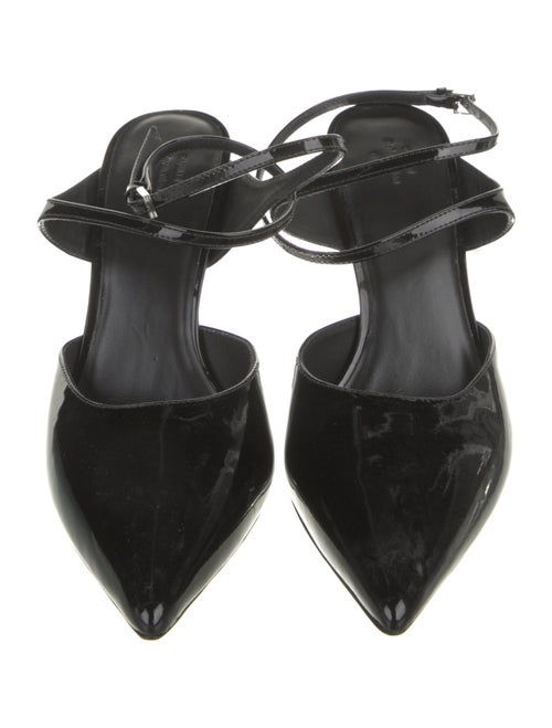 Reformation Patent Leather Mules