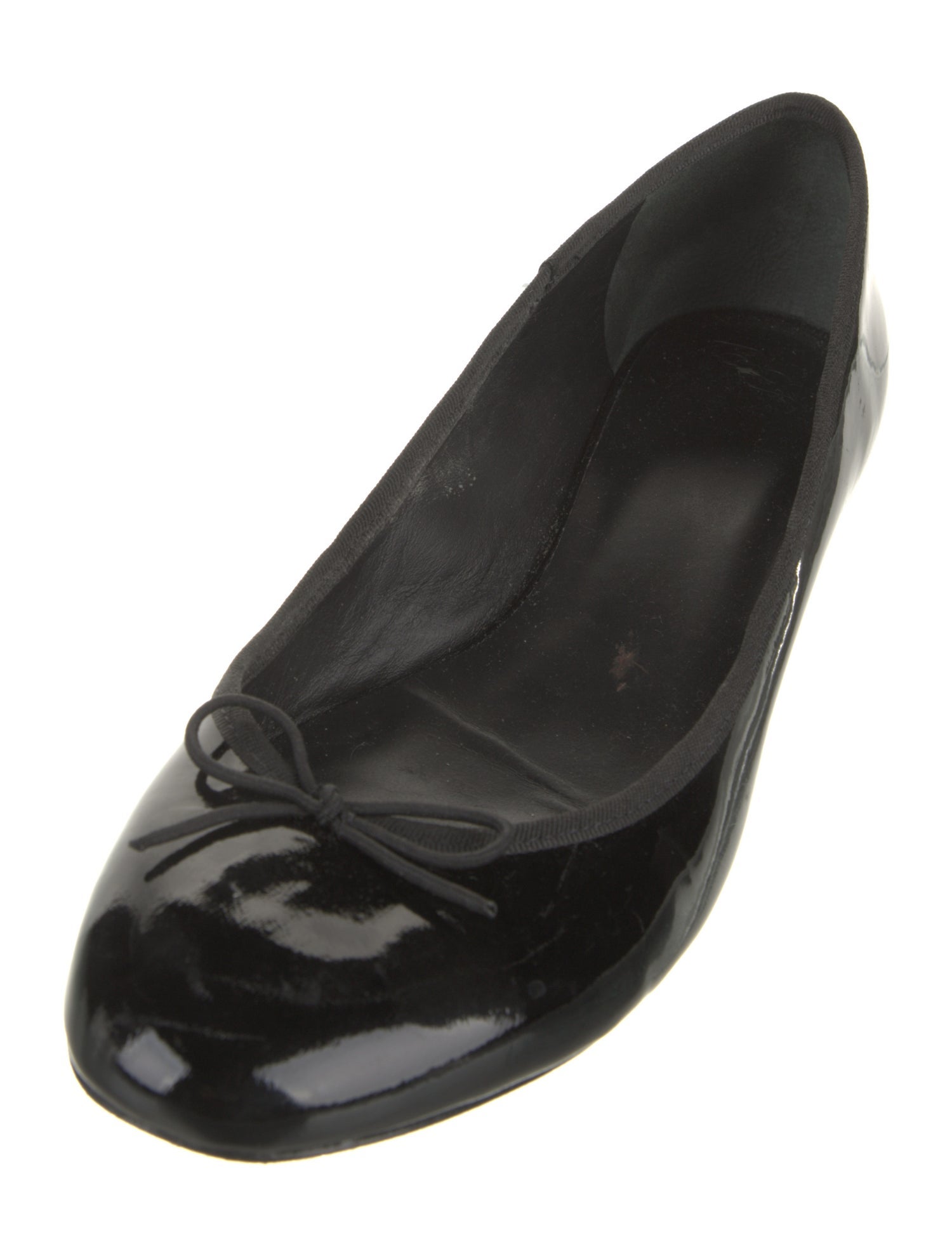 Reformation Patent Leather Bow Accents Pumps