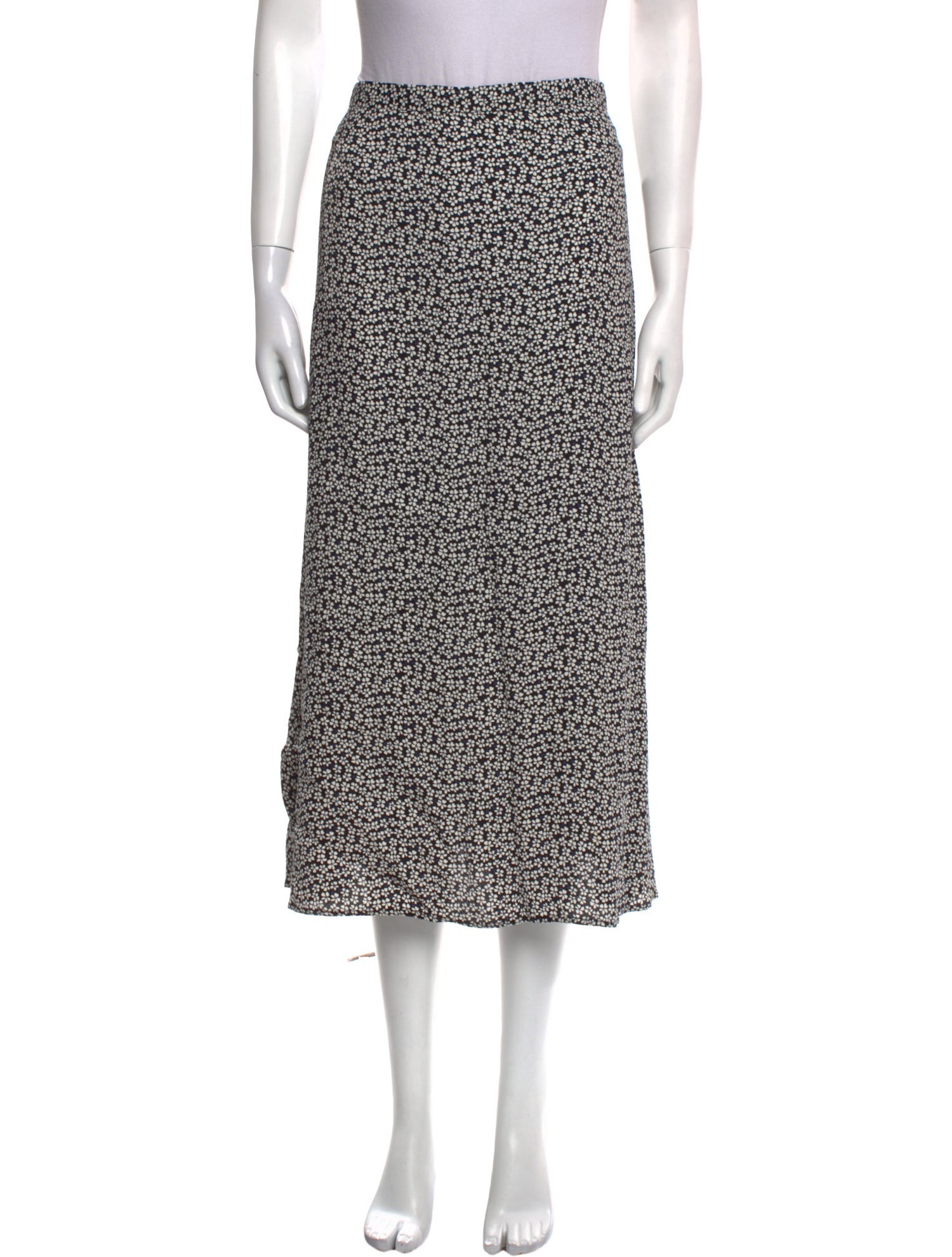 Reformation Printed Midi Length Skirt