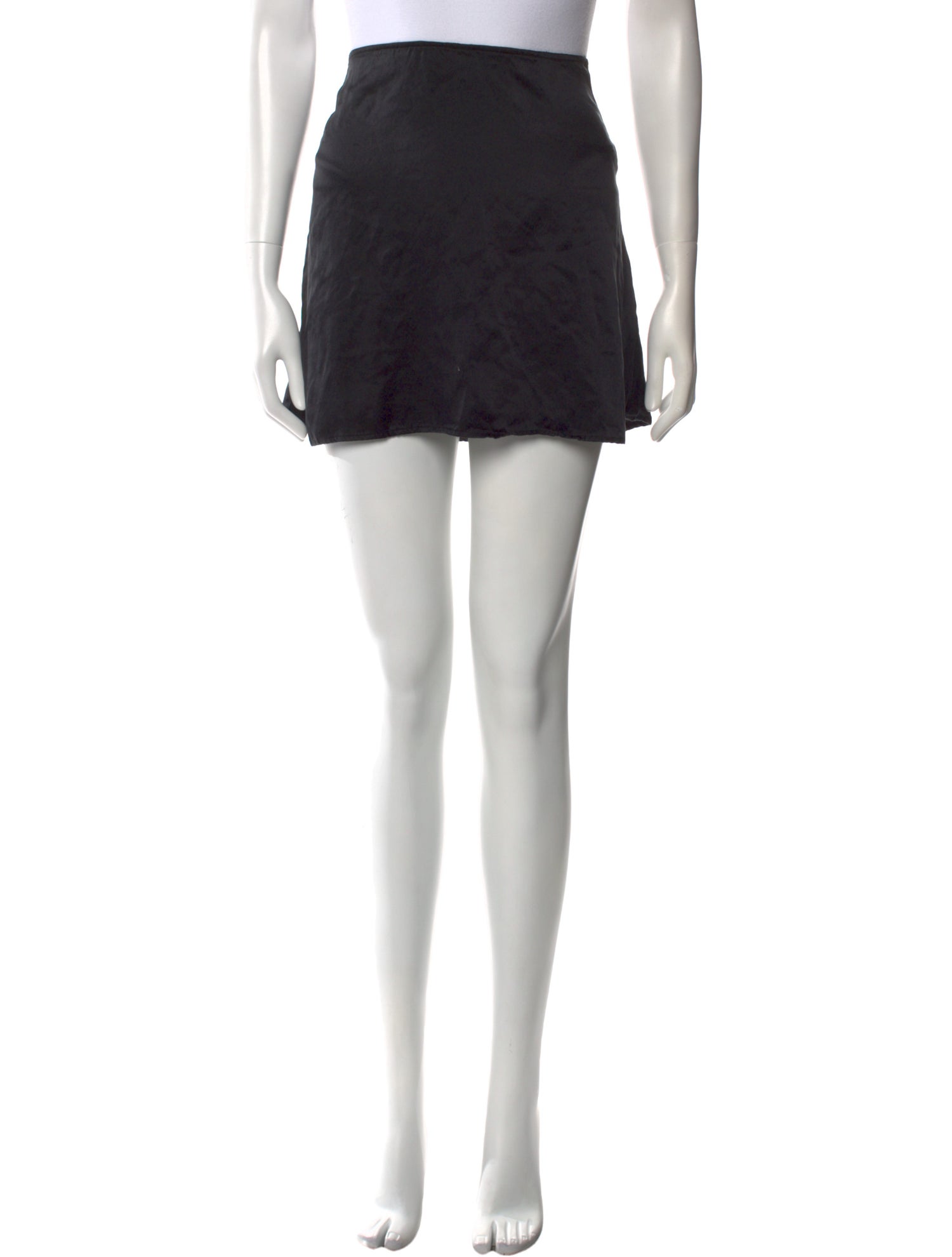 Reformation Silk Mini Skirt