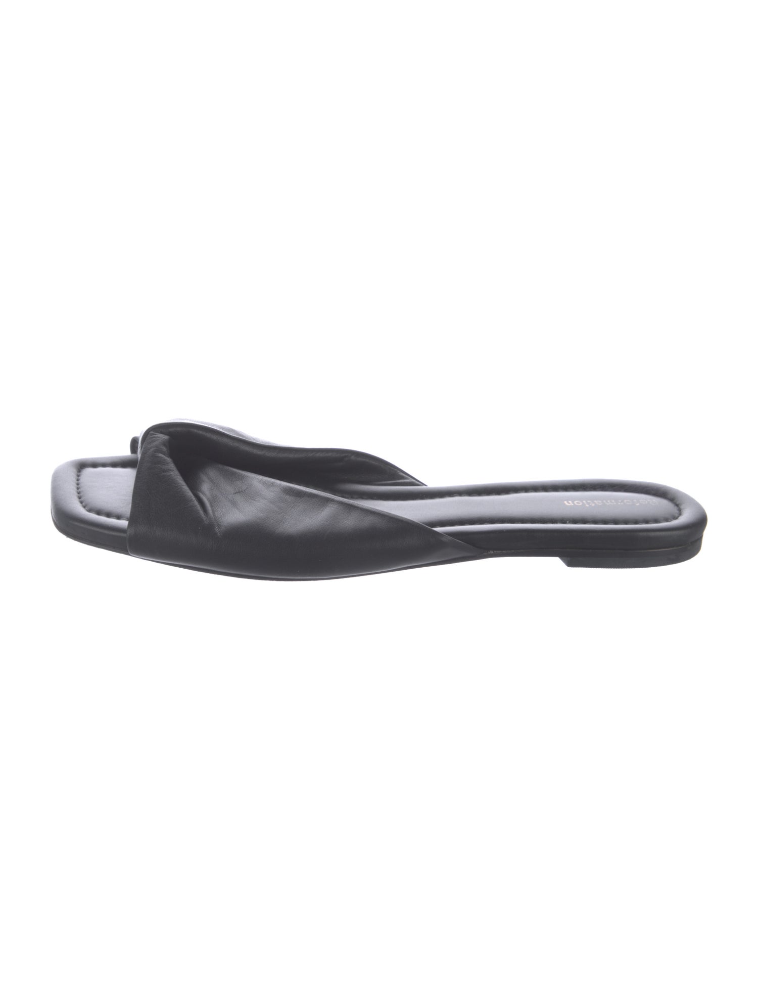 Reformation Leather Slides
