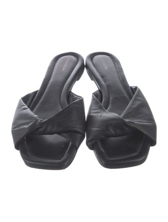 Reformation Leather Slides