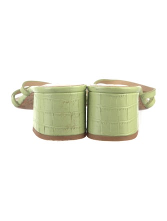 Reformation Leather Slides