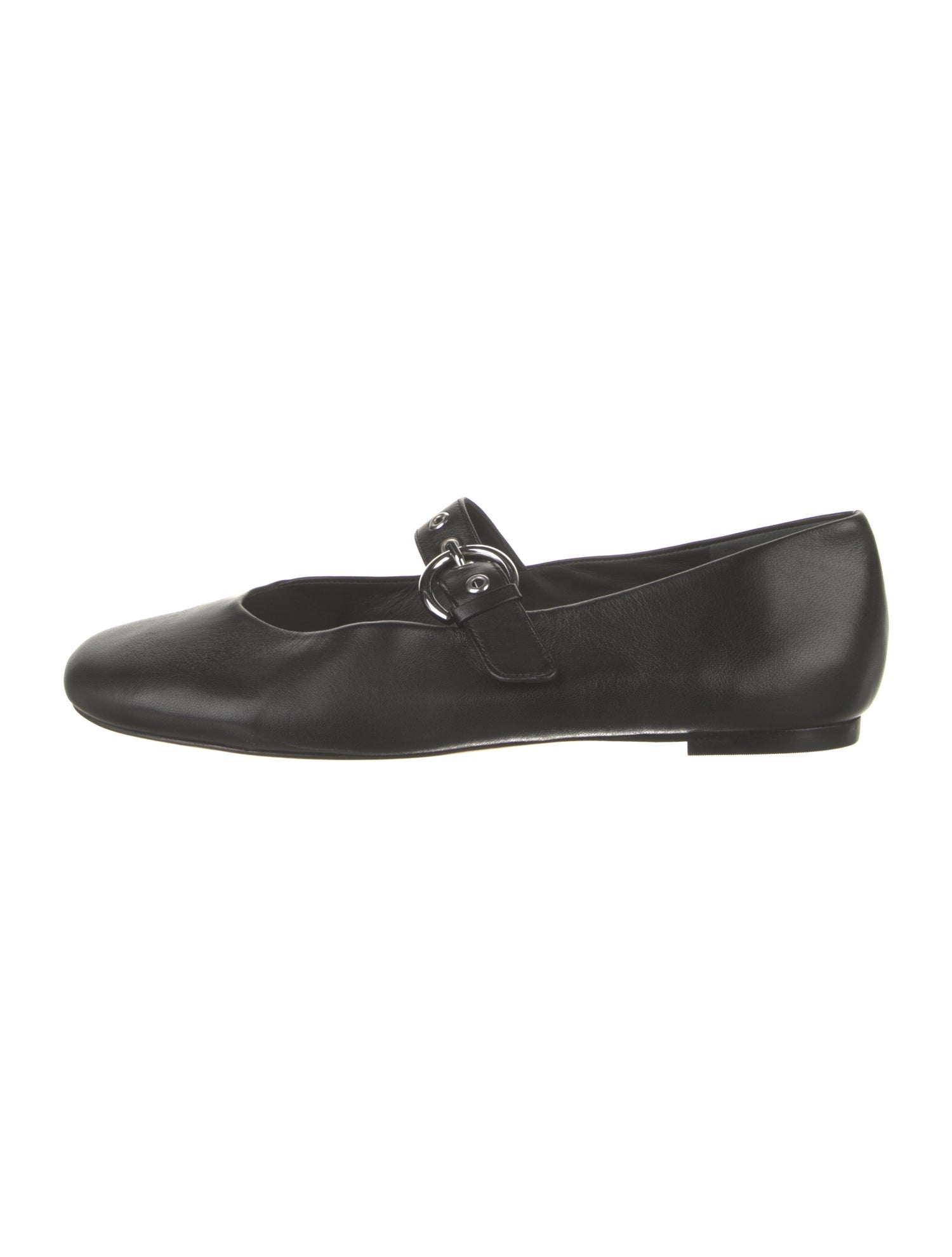 Reformation Leather Mary Jane Flats