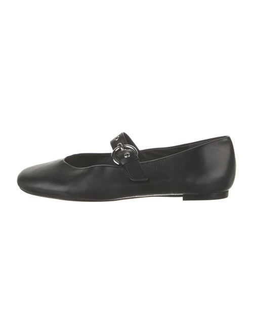 Reformation Leather Mary Jane Flats