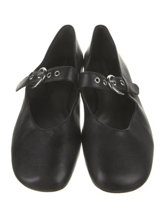 Reformation Leather Mary Jane Flats