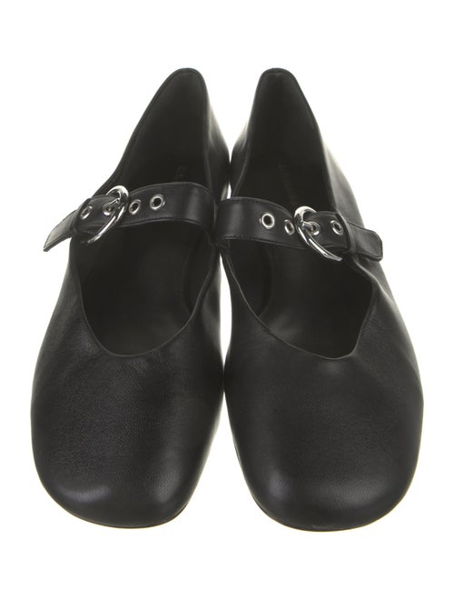 Reformation Leather Mary Jane Flats