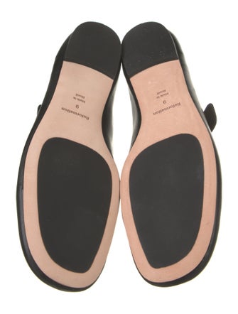 Reformation Leather Mary Jane Flats