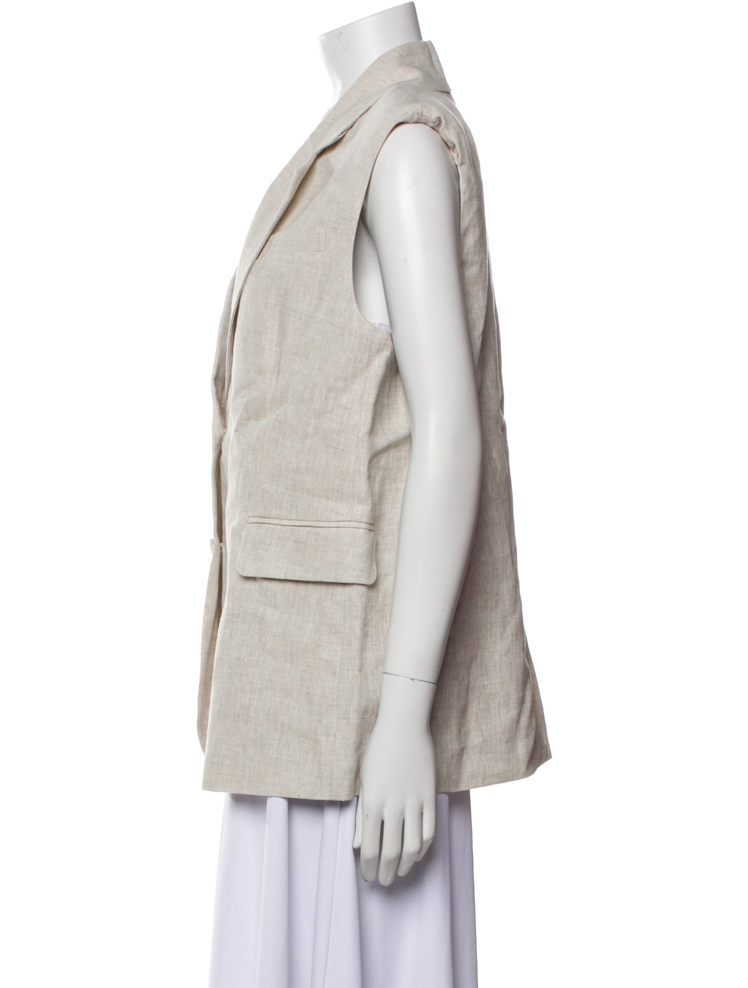 Reformation Linen Vest w/ Tags