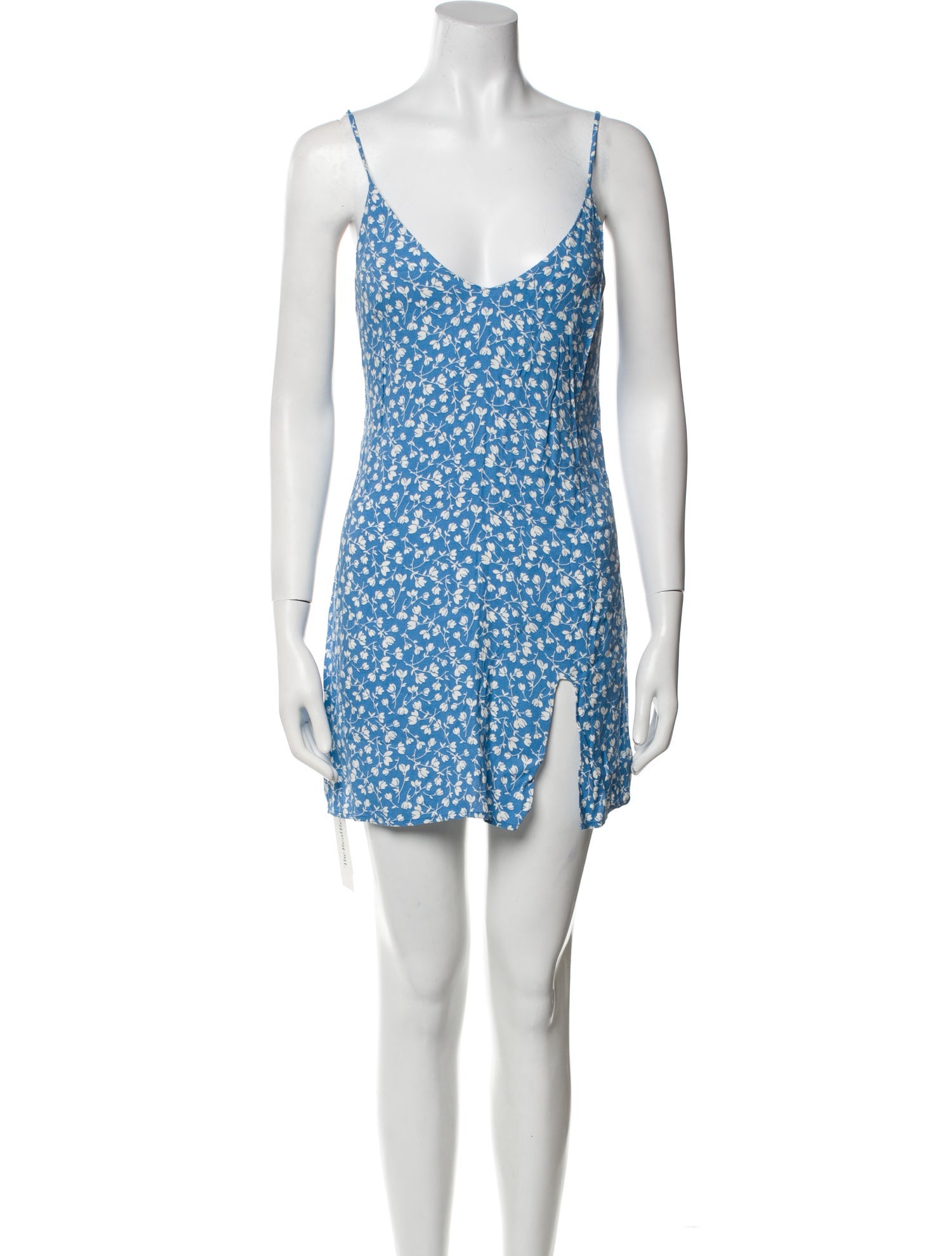 Reformation Floral Print Mini Dress