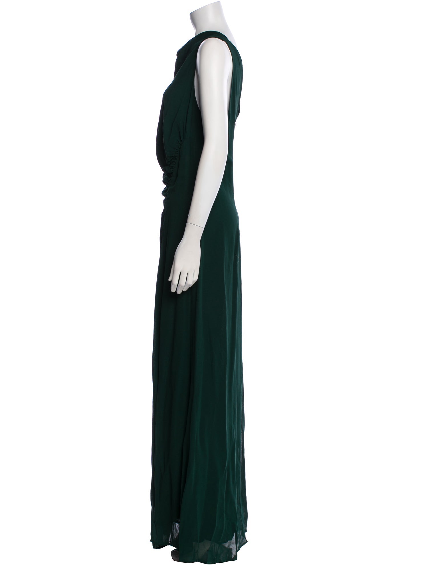 Reformation Cowl Neck Long Dress