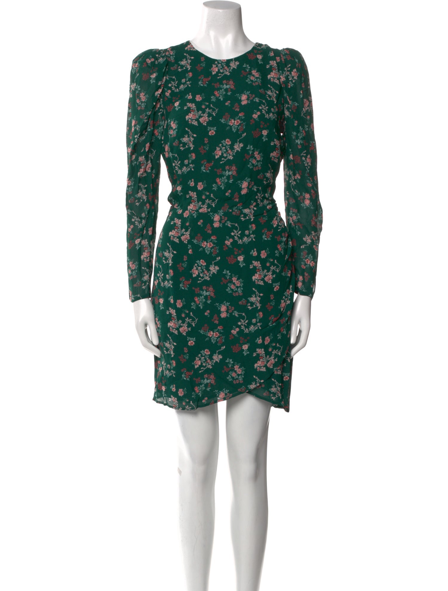 Reformation Floral Print Mini Dress