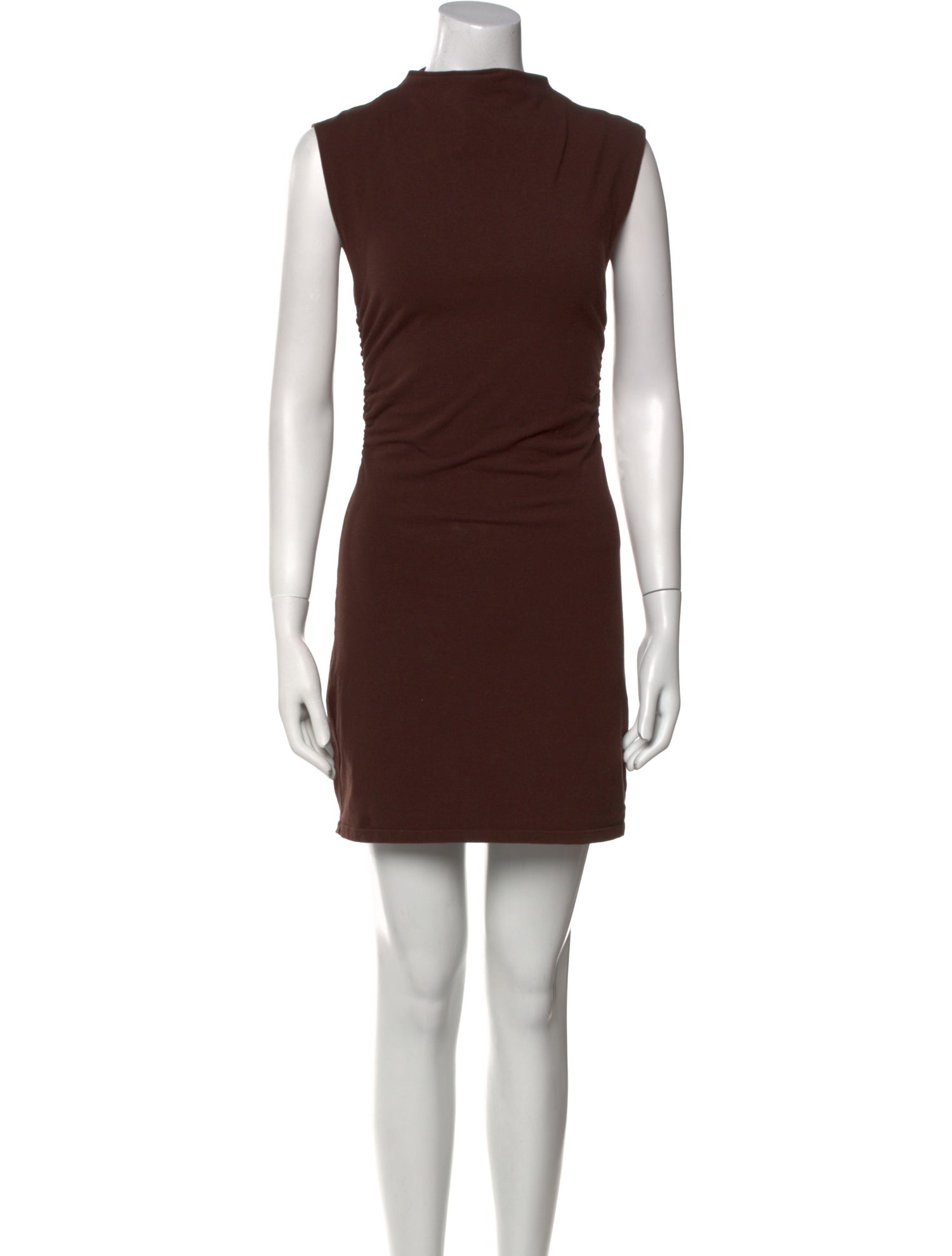 Reformation Mock Neck Mini Dress