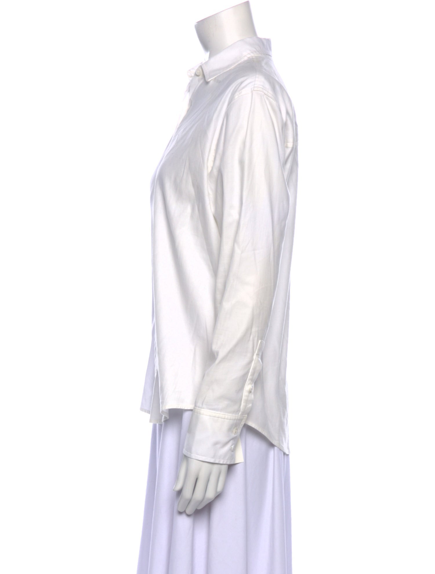 Reformation Long Sleeve Button-Up Top