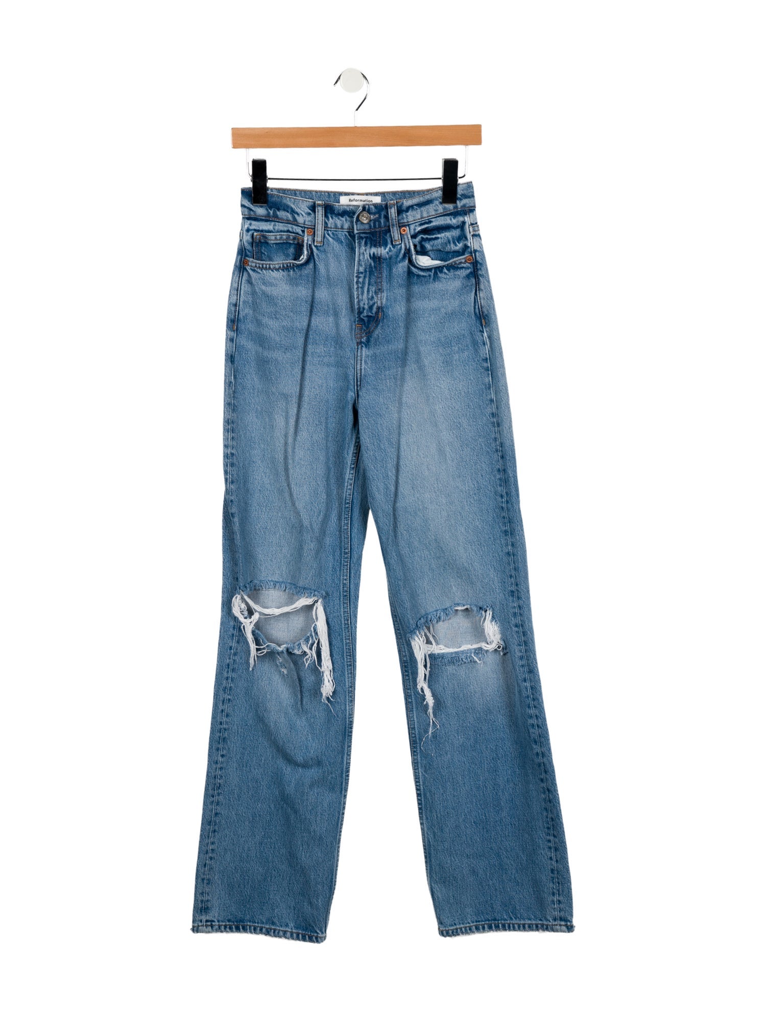 Reformation High-Rise Wide Leg Jeans