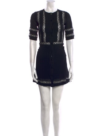 Reformation Crew Neck Mini Dress