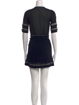Reformation Crew Neck Mini Dress