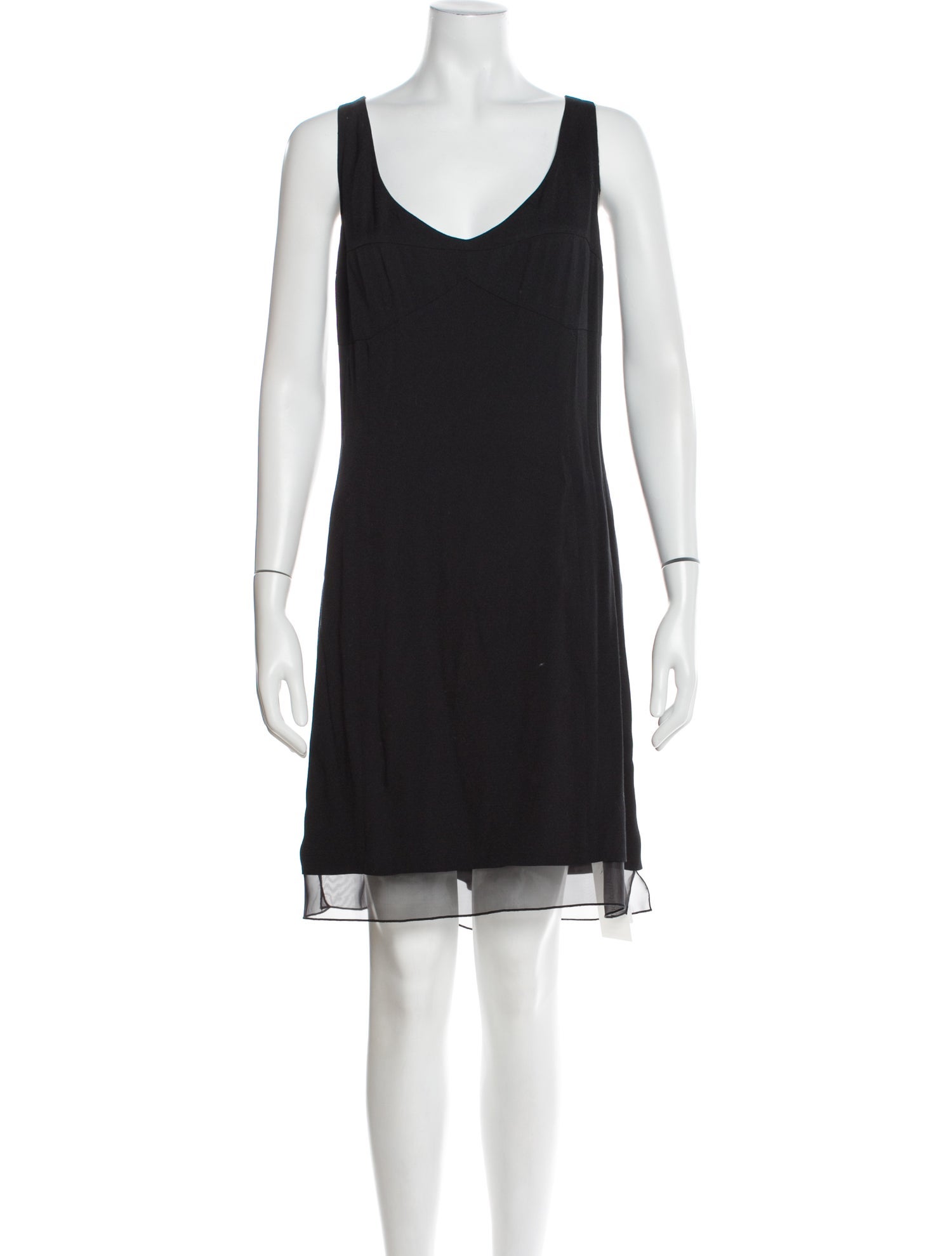 Reformation Scoop Neck Knee-Length Dress