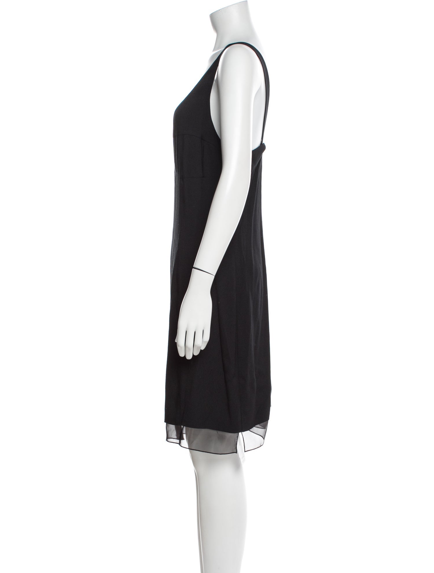 Reformation Scoop Neck Knee-Length Dress