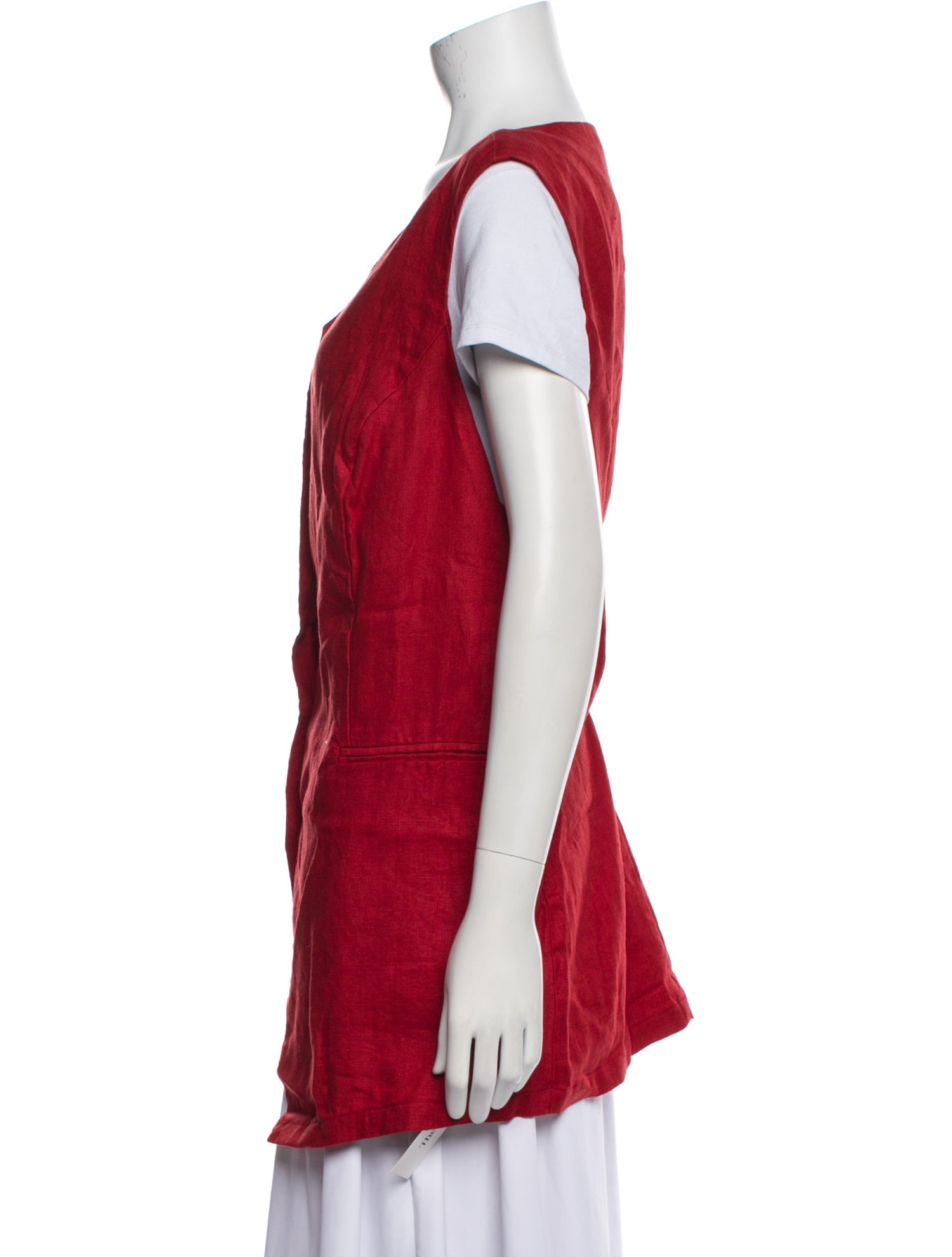 Reformation Linen Vest