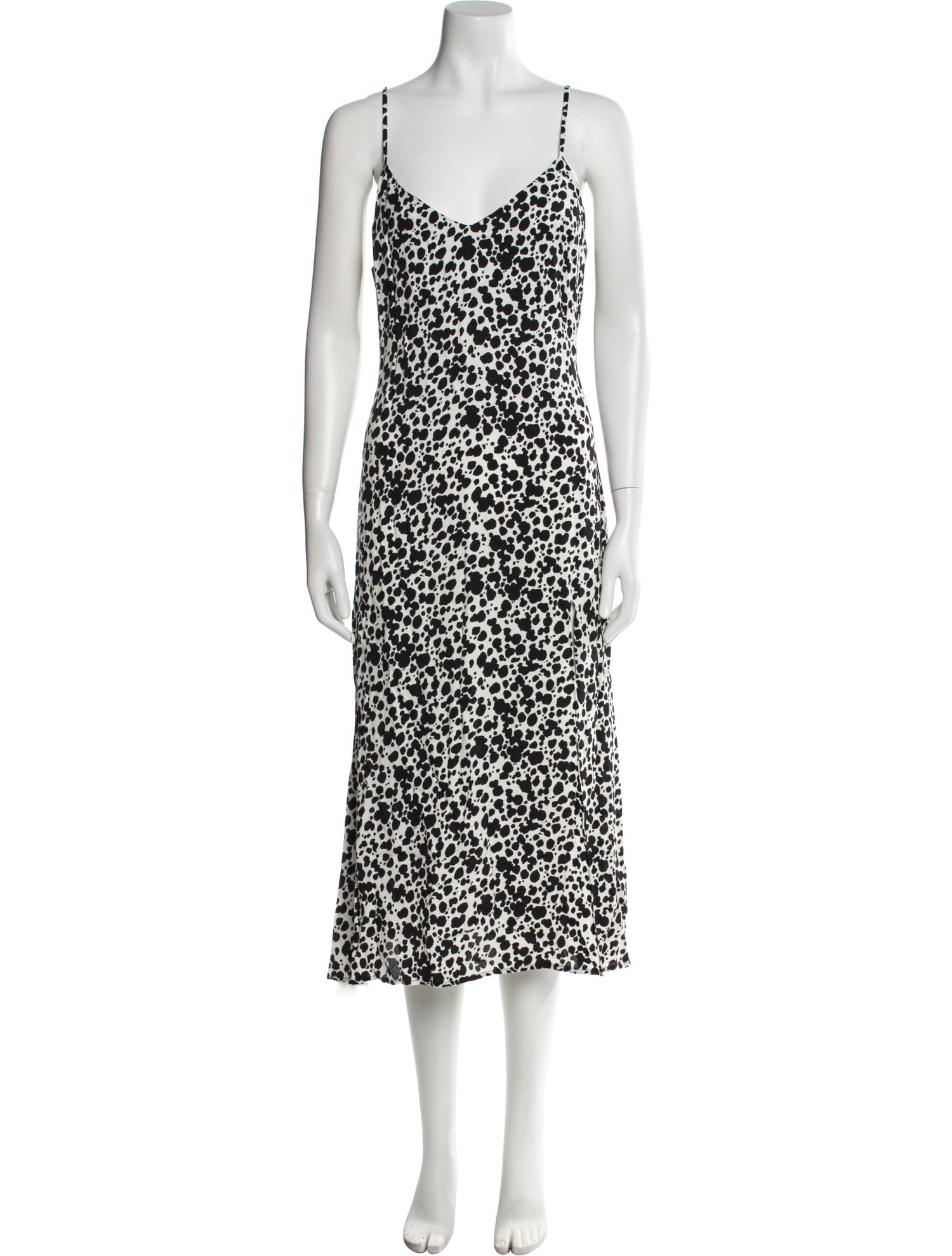 Reformation Printed Midi Length Dress