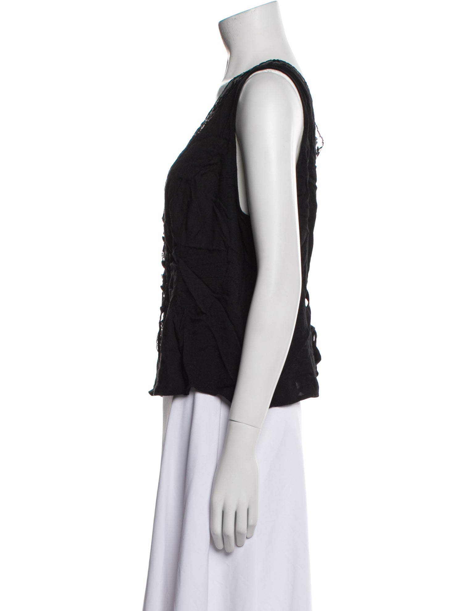 Reformation V-Neck Sleeveless Top