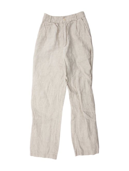 Reformation Linen Straight Leg Pants