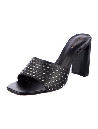 Reformation Leather Printed Slides