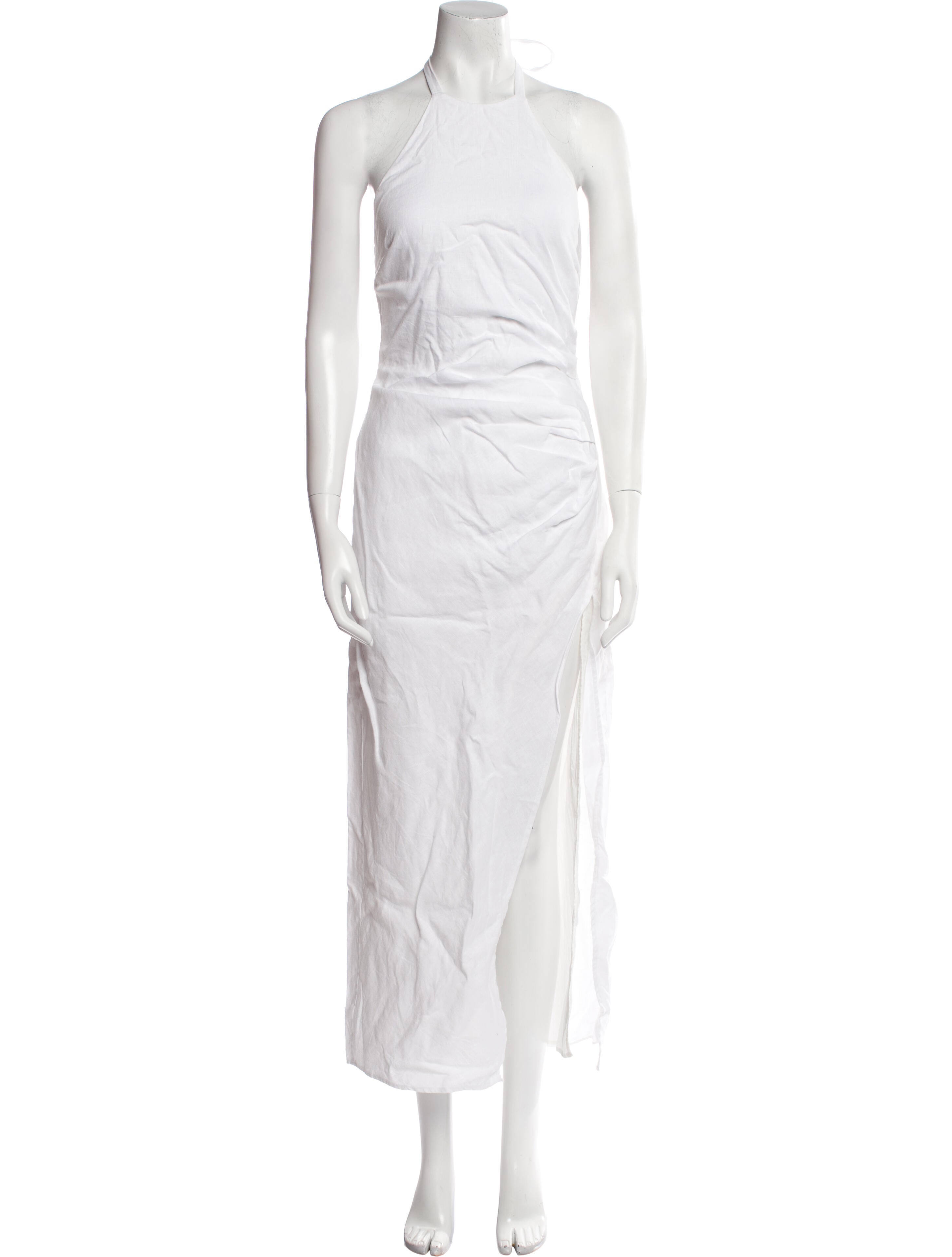 Reformation Linen Midi Length Dress