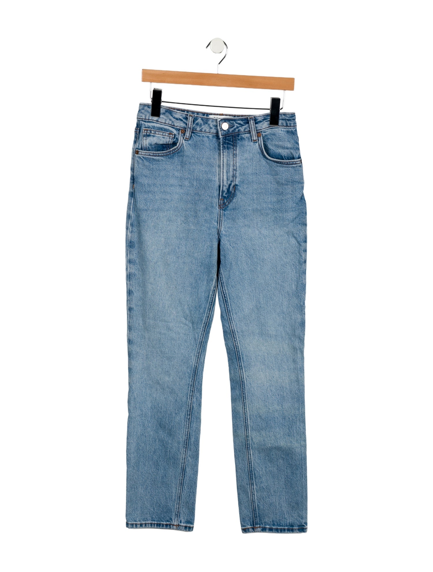 Reformation High-Rise Straight Leg Jeans