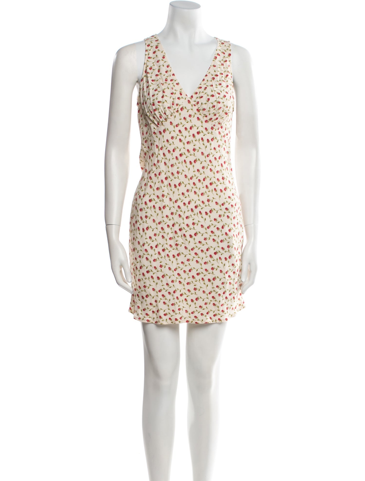 Reformation Printed Mini Dress