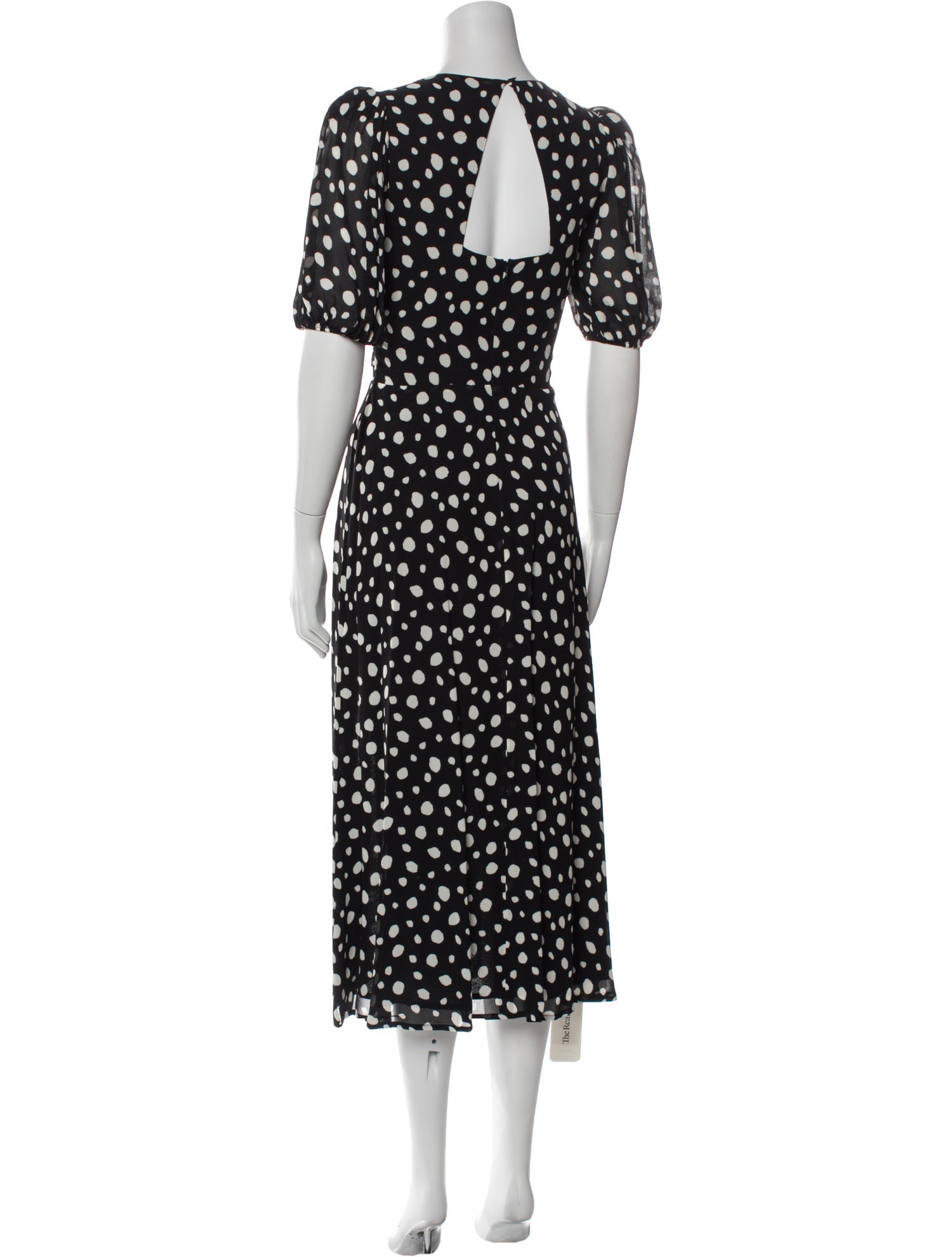 Reformation Printed Midi Length Dress