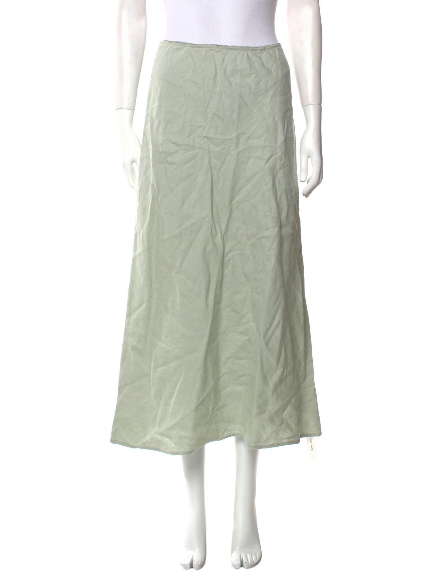 Reformation Linen Midi Length Skirt