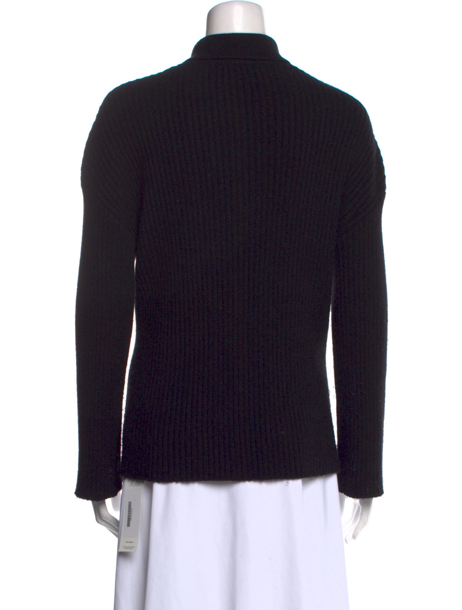 Reformation Cashmere Long Sleeve Button-Up Top