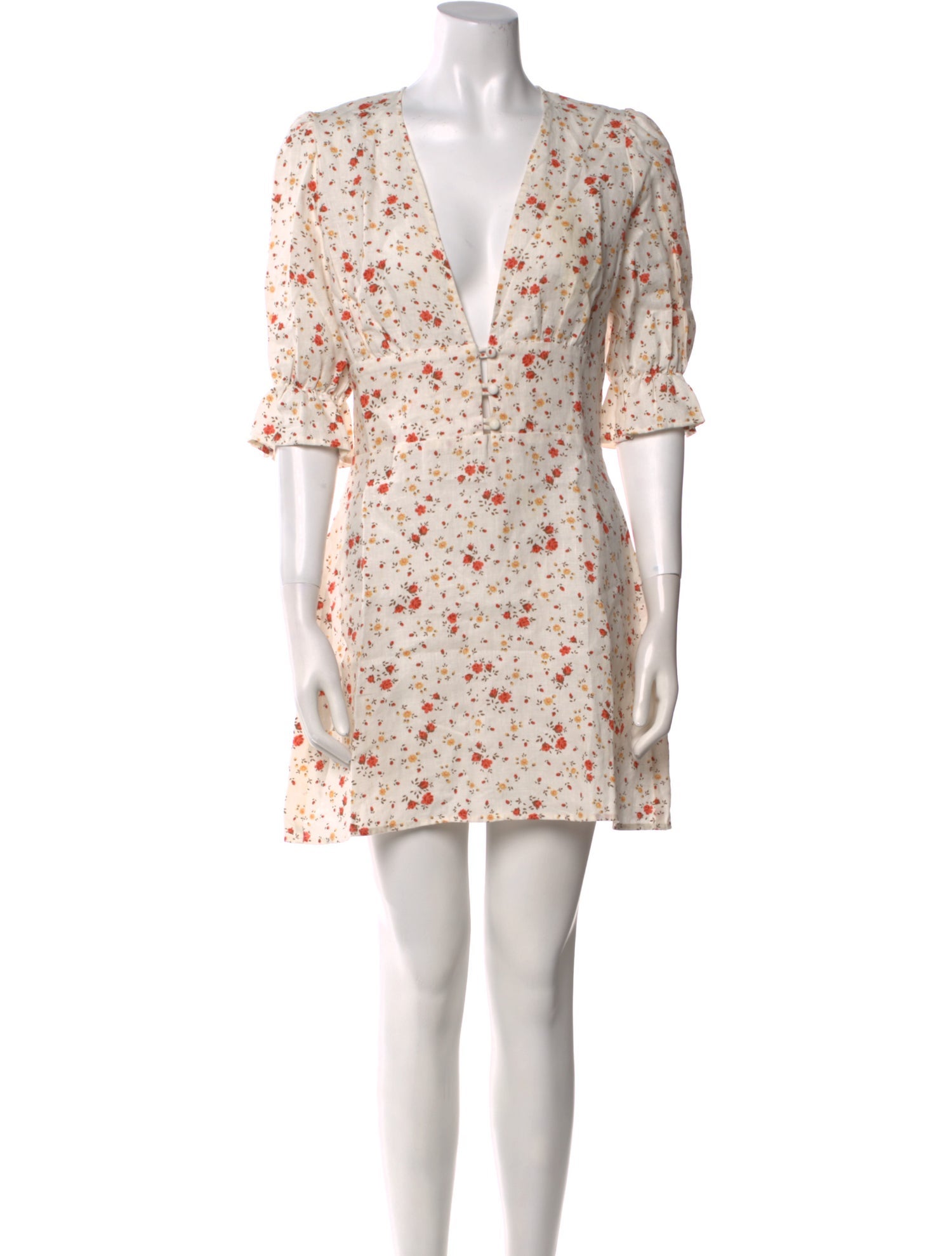 Reformation Linen Mini Dress