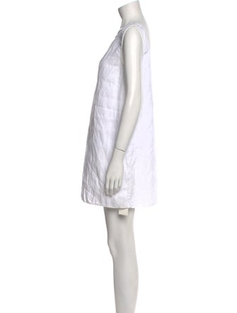 Reformation Bateau Neckline Mini Dress