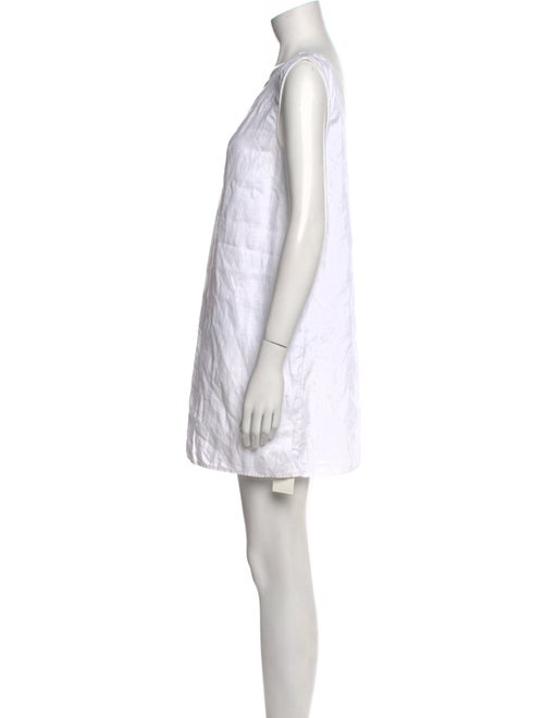 Reformation Bateau Neckline Mini Dress