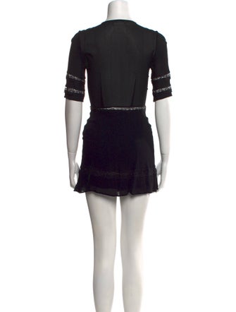 Reformation Crew Neck Mini Dress