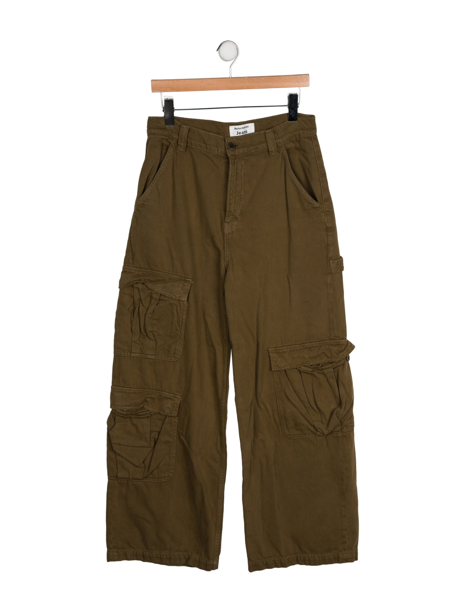 Reformation High-Rise Wide Leg Jeans