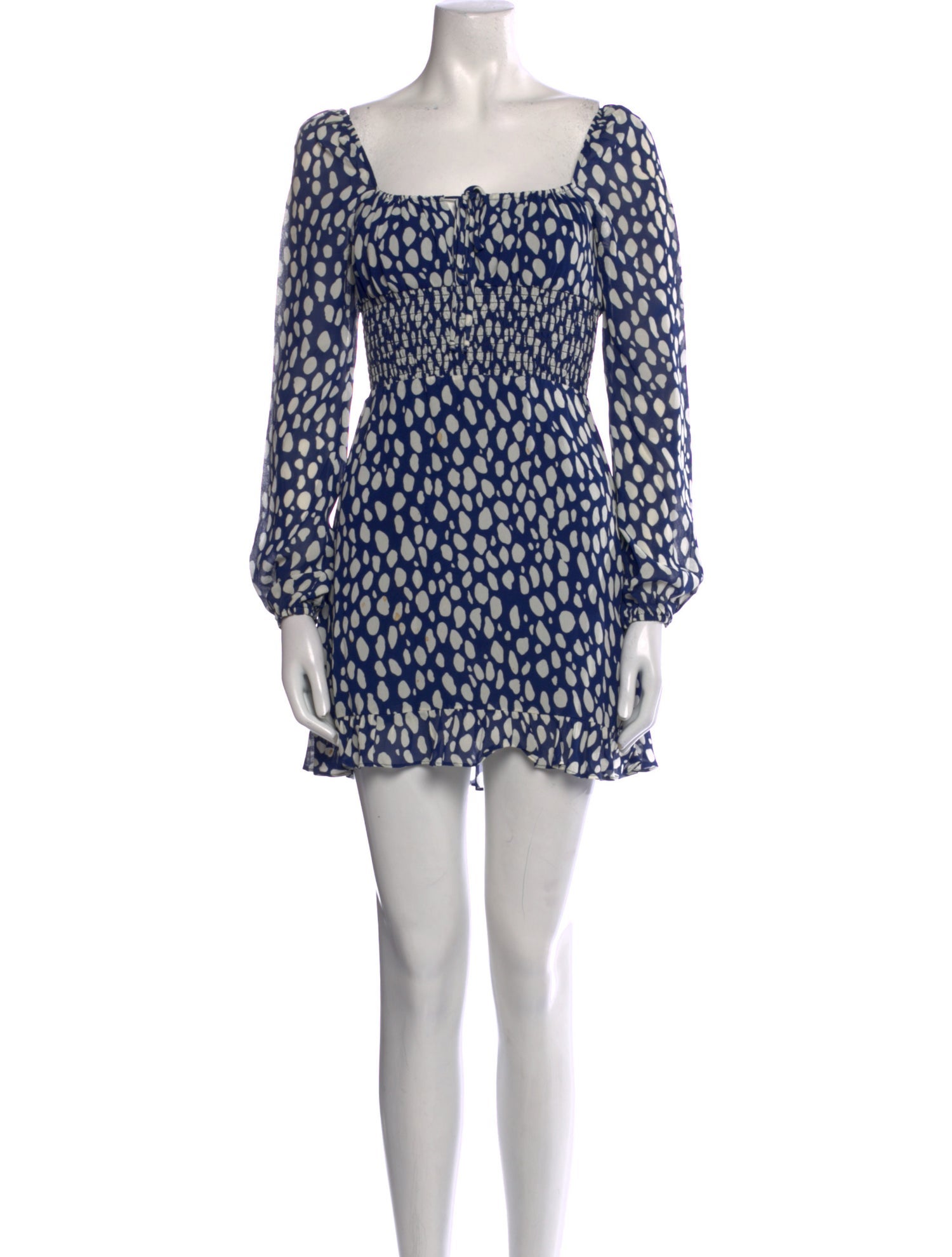 Reformation Printed Mini Dress