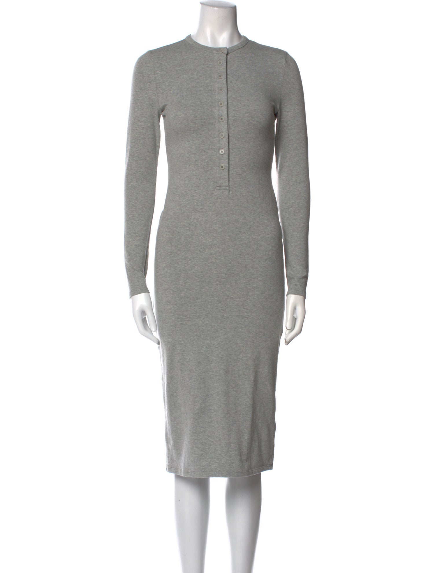 Reformation Crew Neck Midi Length Dress