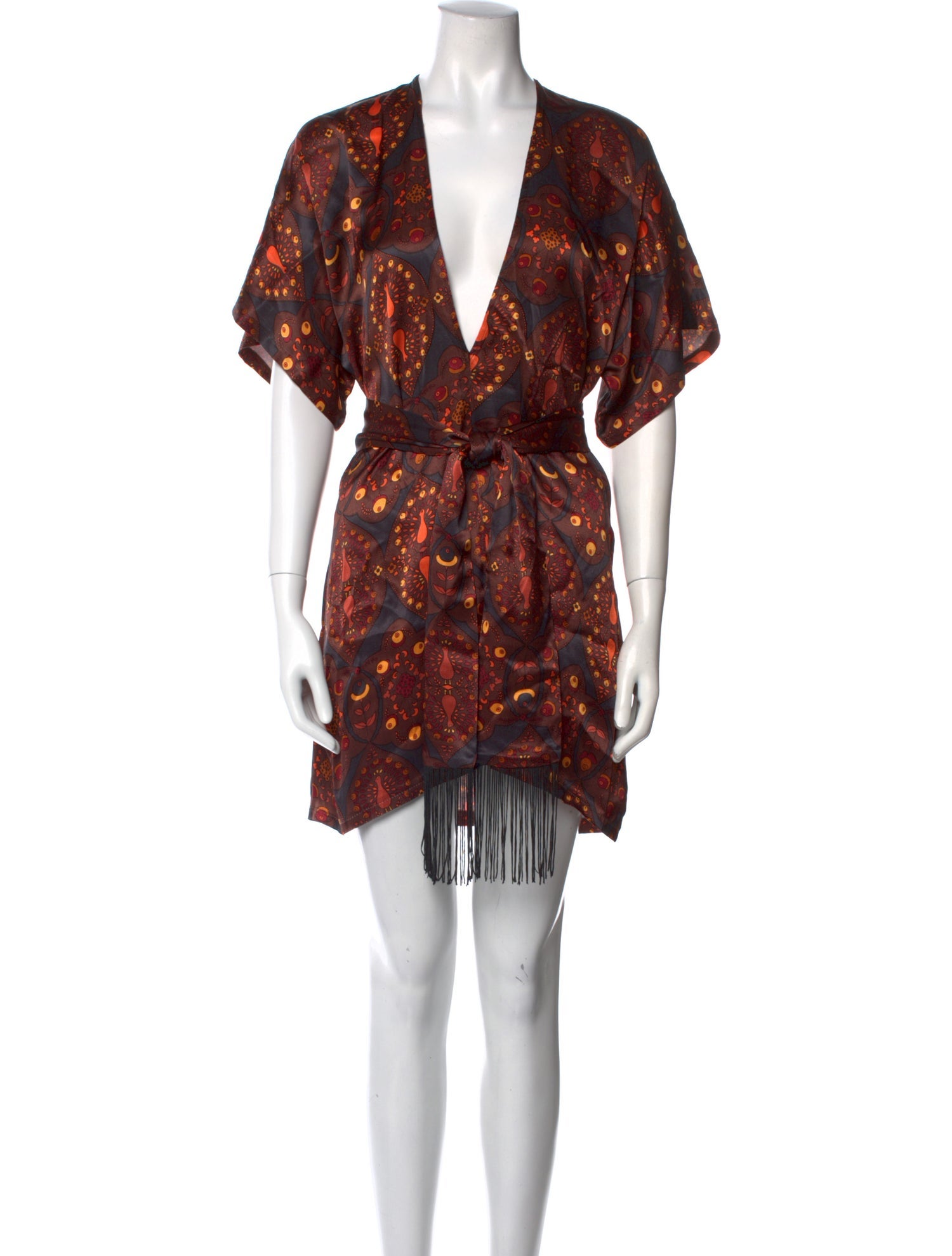 Reformation Floral Print Mini Dress