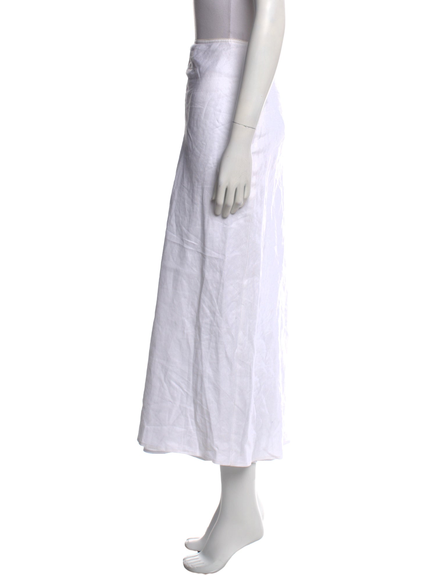 Reformation Linen Midi Length Skirt