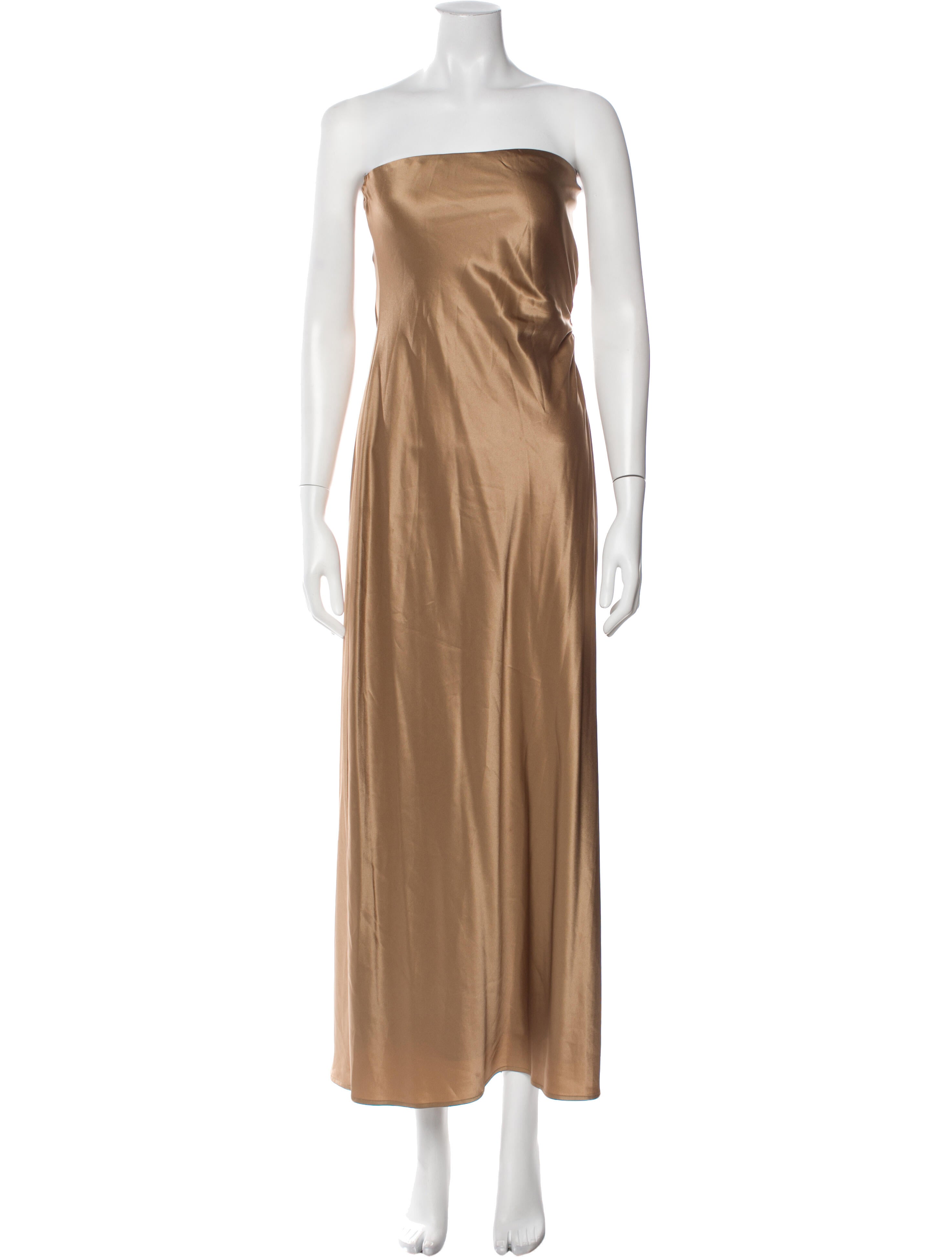 Reformation Strapless Midi Length Dress