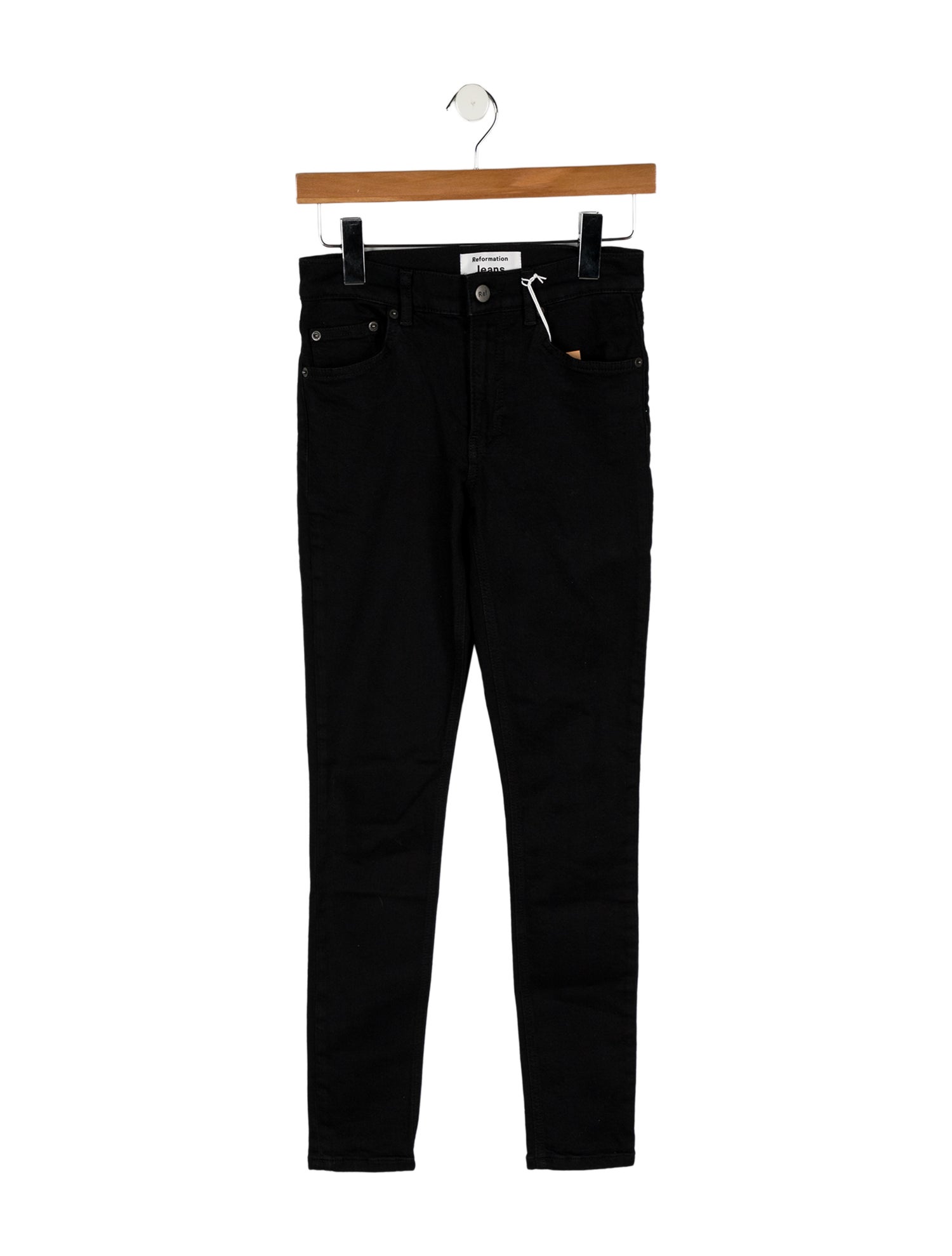 Reformation Mid-Rise Skinny Leg Jeans